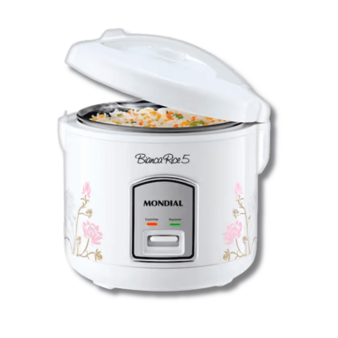 PANELA ELÉTRICA DE ARROZ MONDIAL 5 XÍCARS APENAS R$ 139,92